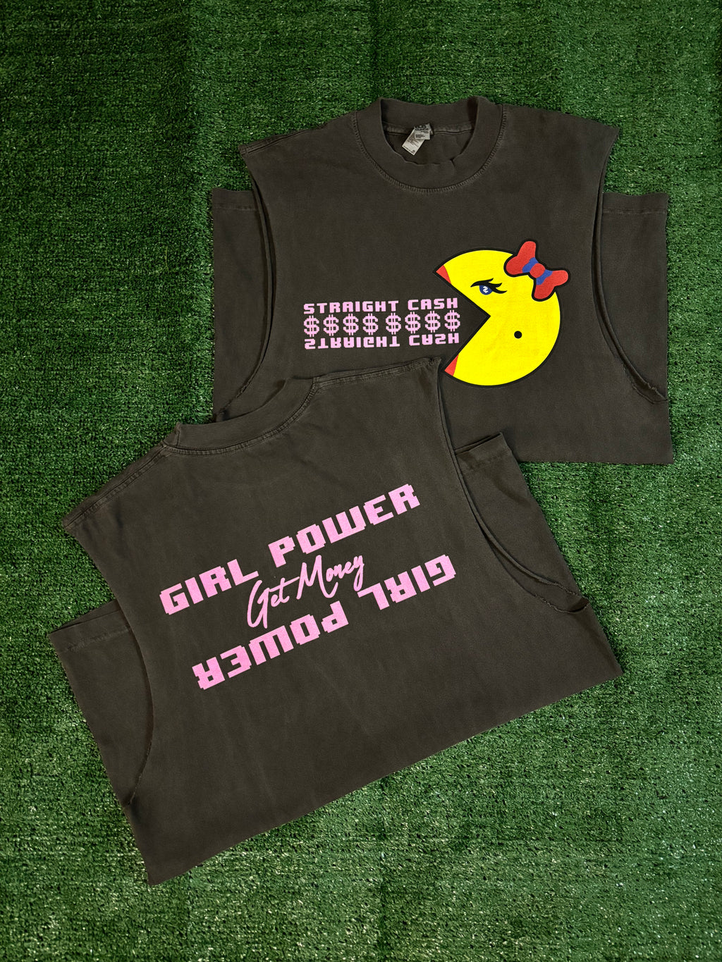 Sleevless Girl Power T-Shirt